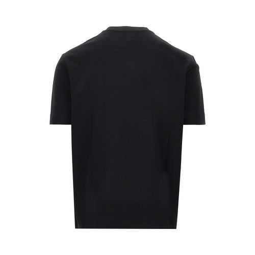 EMPORIO ARMANI Jersey T-shirt with embossed logo