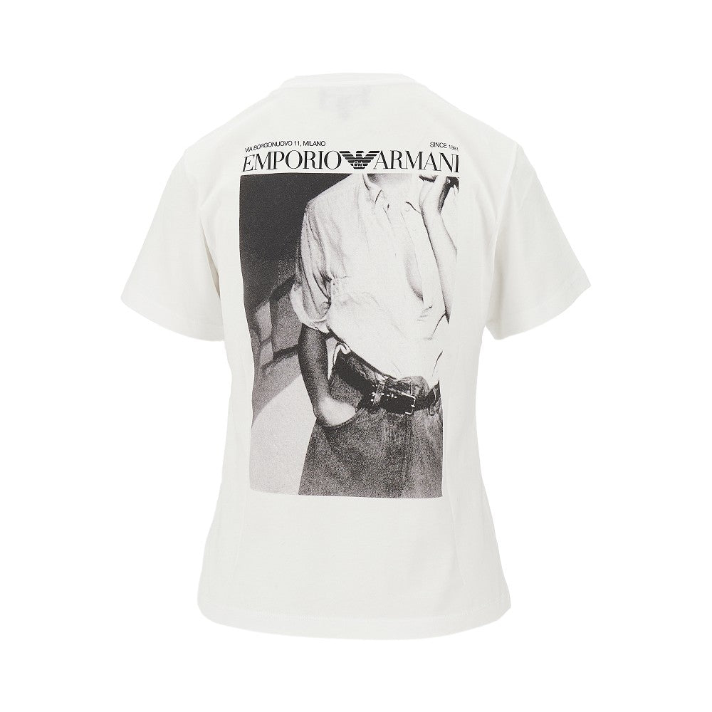EMPORIO ARMANI ASV photographic print T-shirt
