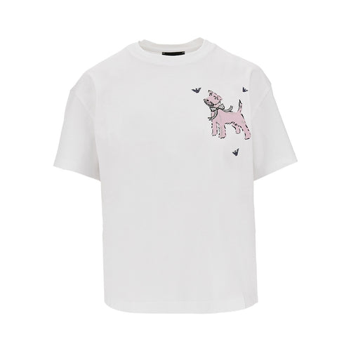 EMPORIO ARMANI Jersey T-shirt with print