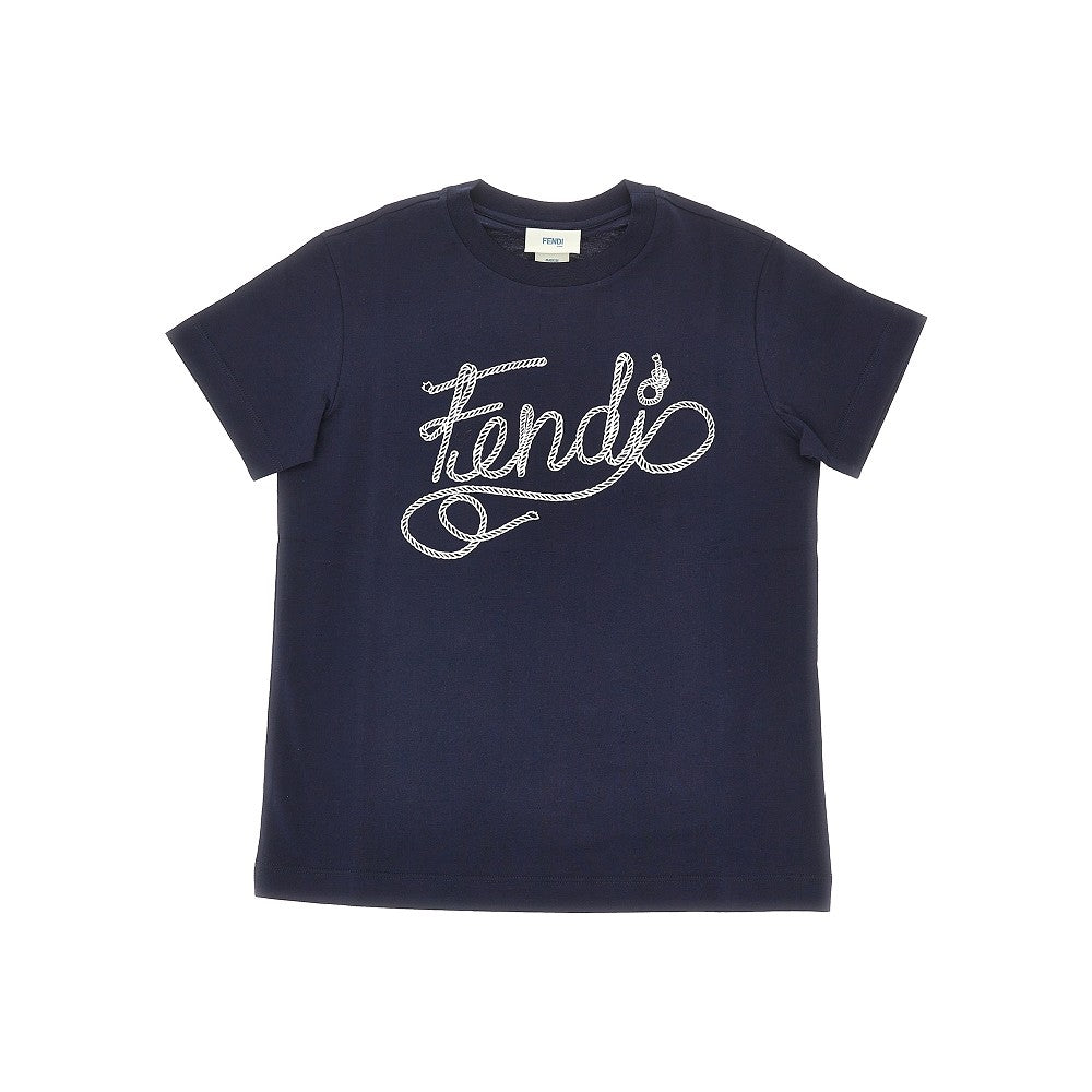 Fendi Fendi cord print T-shirt
