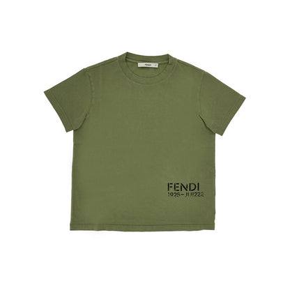 FENDI Stencil logo print T-shirt