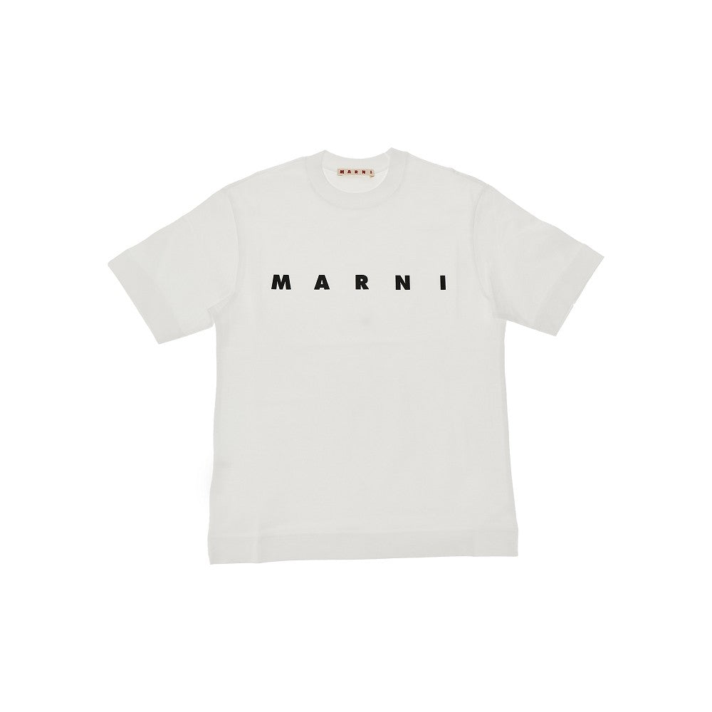 MARNI Cotton t-shirt with logo print