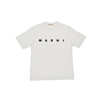 MARNI Cotton t-shirt with logo print