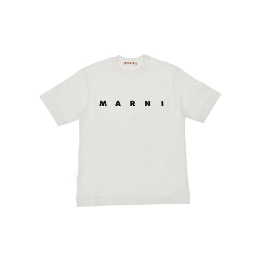 MARNI Cotton t-shirt with logo print