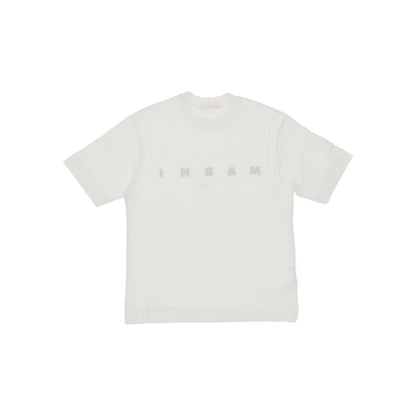 MARNI Cotton t-shirt with logo print