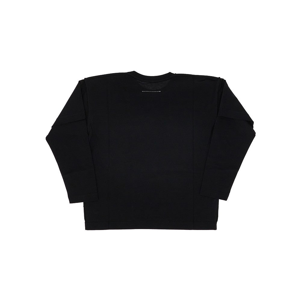 MM6 Maison Margiela Layered effect long-sleeved T-shirt