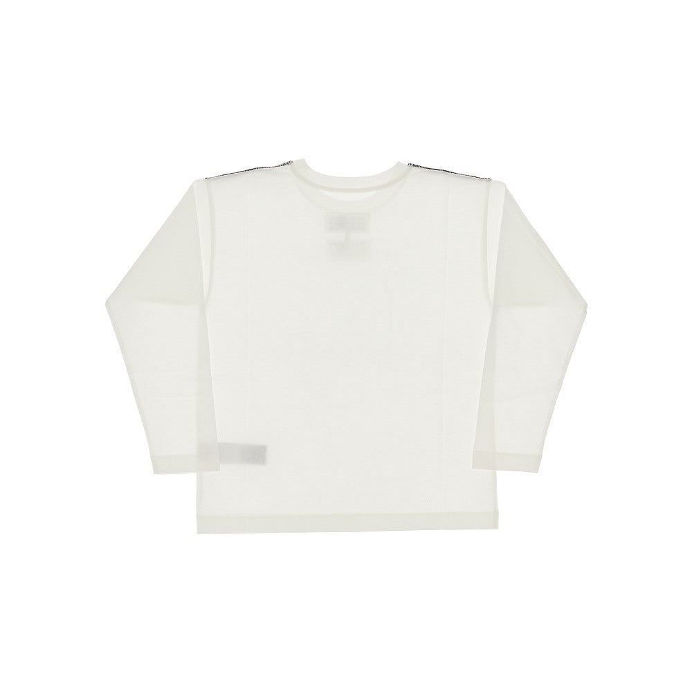 MM6 Maison Margiela Long-sleeved T-shirt with logo label