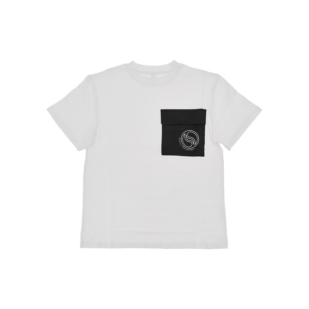STELLA MCCARTNEY T-shirt with ripstop pocket