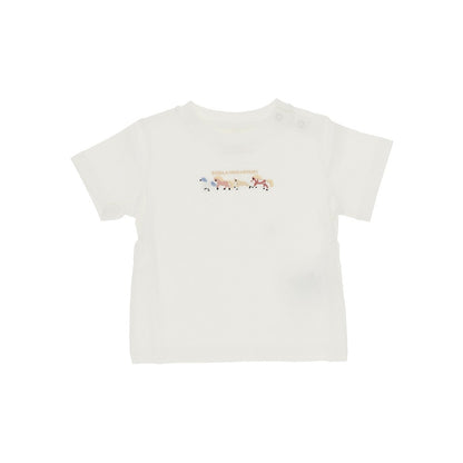 STELLA MCCARTNEY Embroidered horses T-shirt