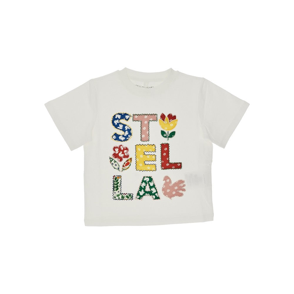 STELLA MCCARTNEY Logo patch T-shirt