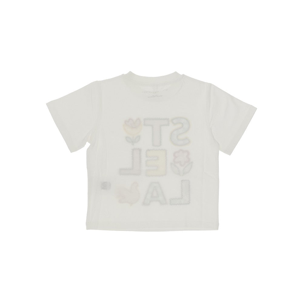 STELLA MCCARTNEY Logo patch T-shirt