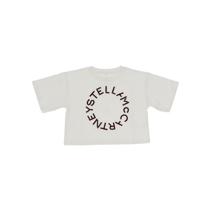 STELLA MCCARTNEY Logo embroidery T-shirt