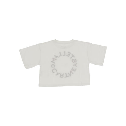 STELLA MCCARTNEY Logo embroidery T-shirt