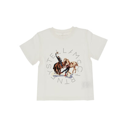 STELLA MCCARTNEY Equstrian print T-shirt