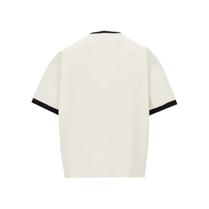 VERSACE Cotton T-shirt with Medusa Coin print