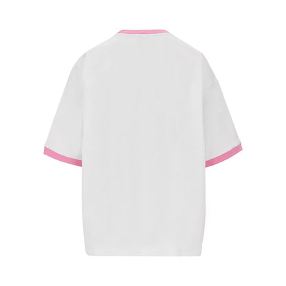 VERSACE Cotton T-shirt with 'Medusa Polaroid' print