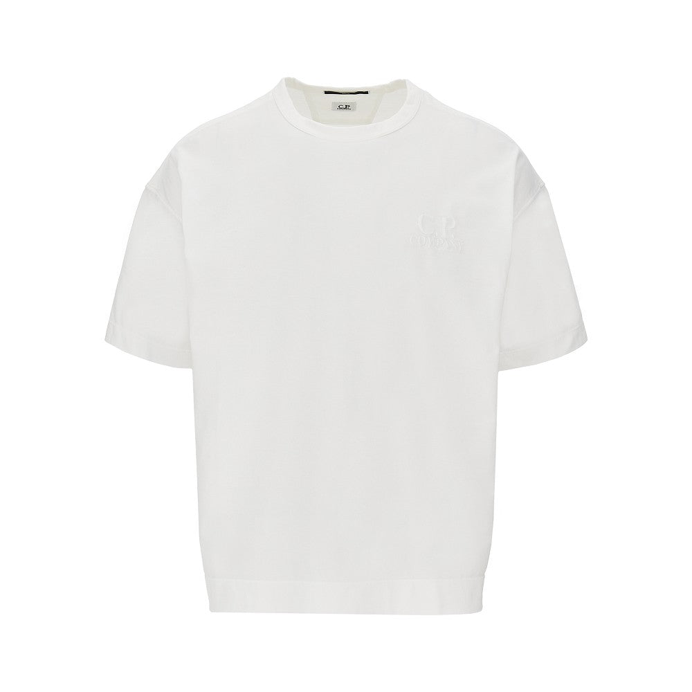 C.P. Company Cotton jersey T-shirt with logo embroidery