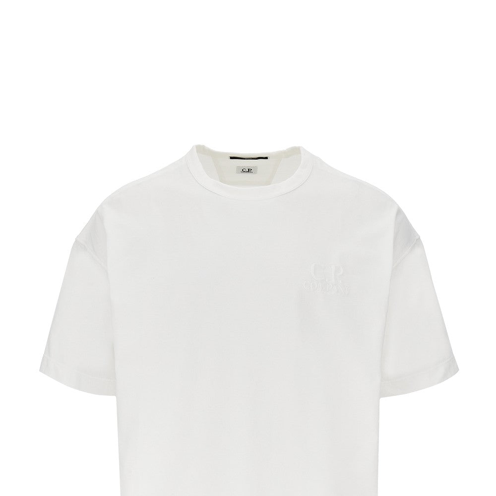 C.P. Company Cotton jersey T-shirt with logo embroidery