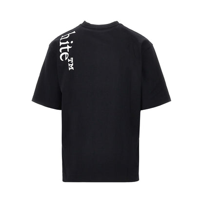OFF WHITE Vertical Bookish Skate' cotton T-shirt