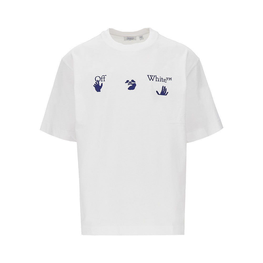 OFF WHITE Bacco Arrow Skate' cotton T-shirt