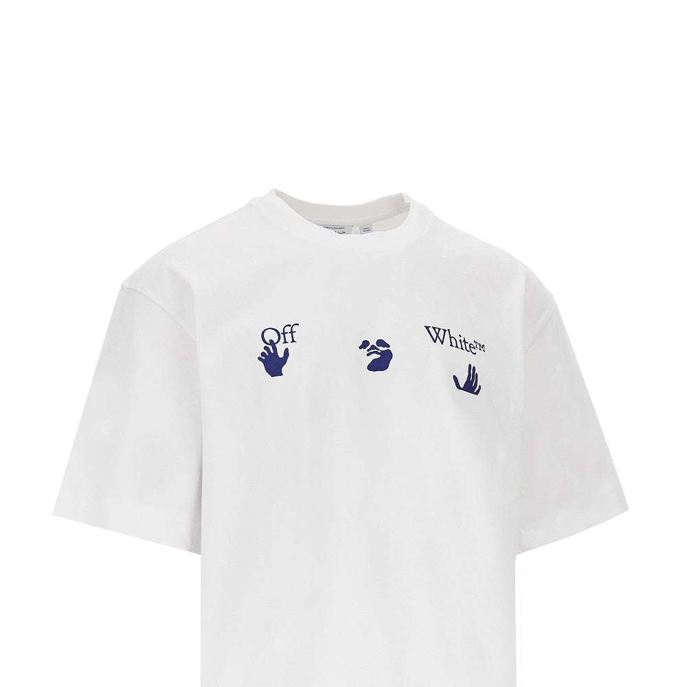 OFF WHITE Bacco Arrow Skate' cotton T-shirt