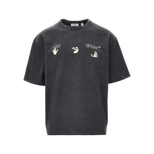 OFF WHITE Bacco Arrow Skate' cotton T-shirt