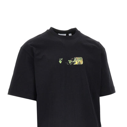 OFF WHITE Motion Arrow Skate' jersey T-shirt