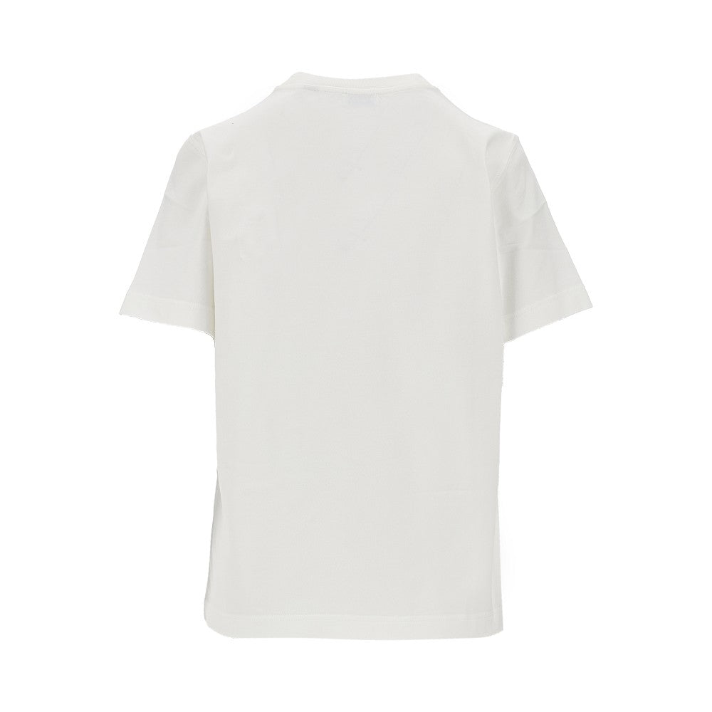 BURBERRY Logo embroidery T-shirt