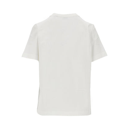 BURBERRY Logo embroidery T-shirt