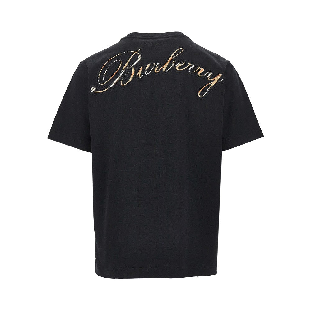 BURBERRY Burberry Check logo T-shirt