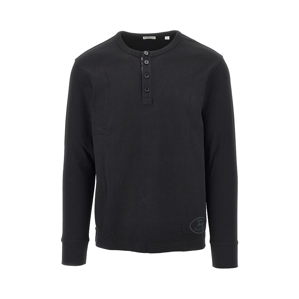 Burberry Ribbed jersey long-sleeved T-shirt