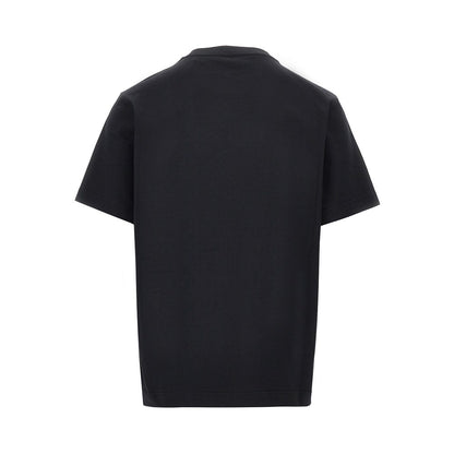 BURBERRY Knight Stamp' embroidery T-shirt