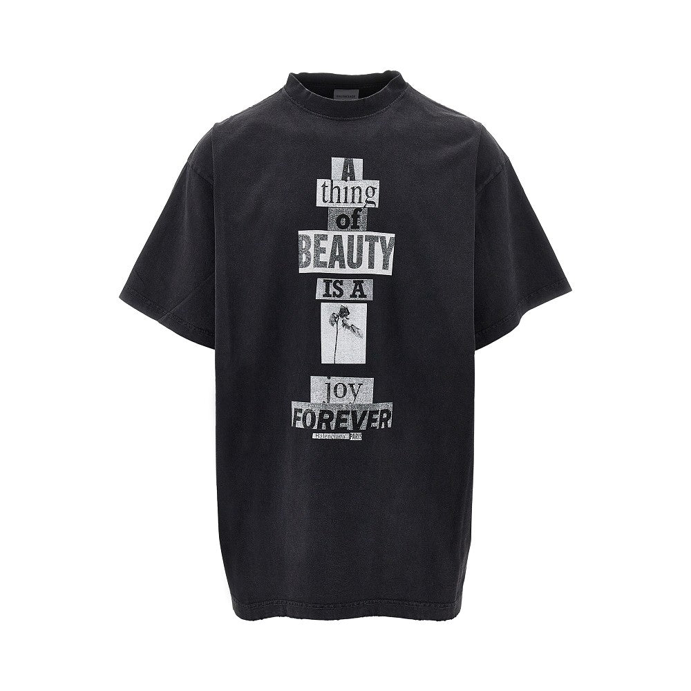 Balenciaga Collage print oversized T-shirt