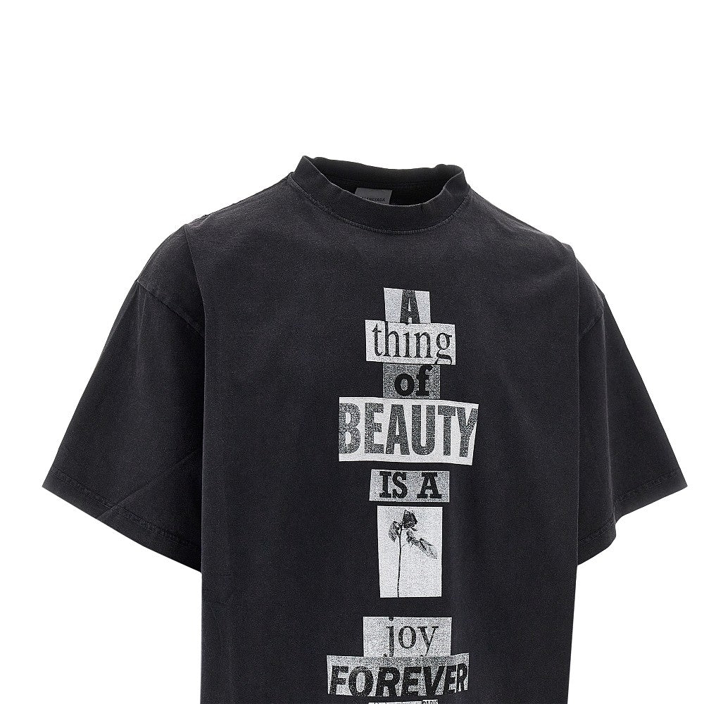 Balenciaga Collage print oversized T-shirt
