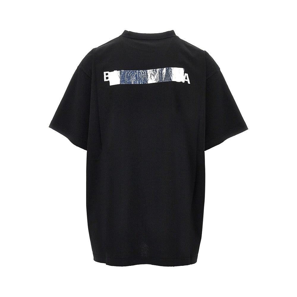 Balenciaga 'Silver Tape Balenciaga' oversized T-shirt