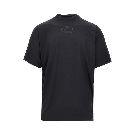 Gucci Glittered logo modal jersey T-shirt