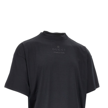 Gucci Glittered logo modal jersey T-shirt