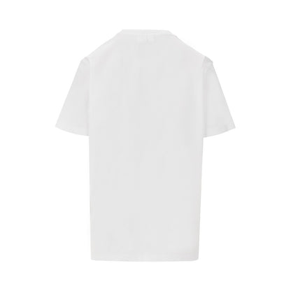 Ganni Cotton T-shirt with 'Strawberry' print
