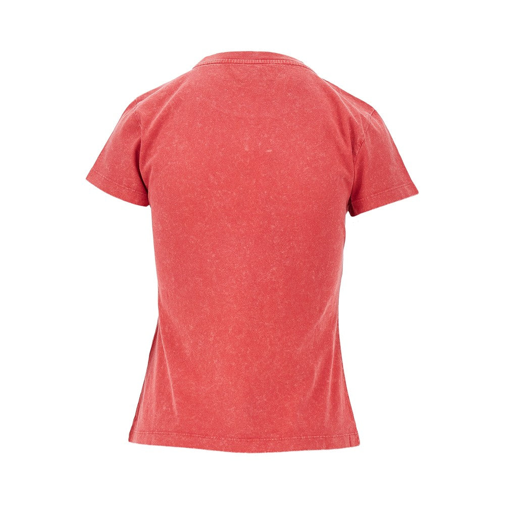 Ganni Jersey T-shirt with 'Cherry' print