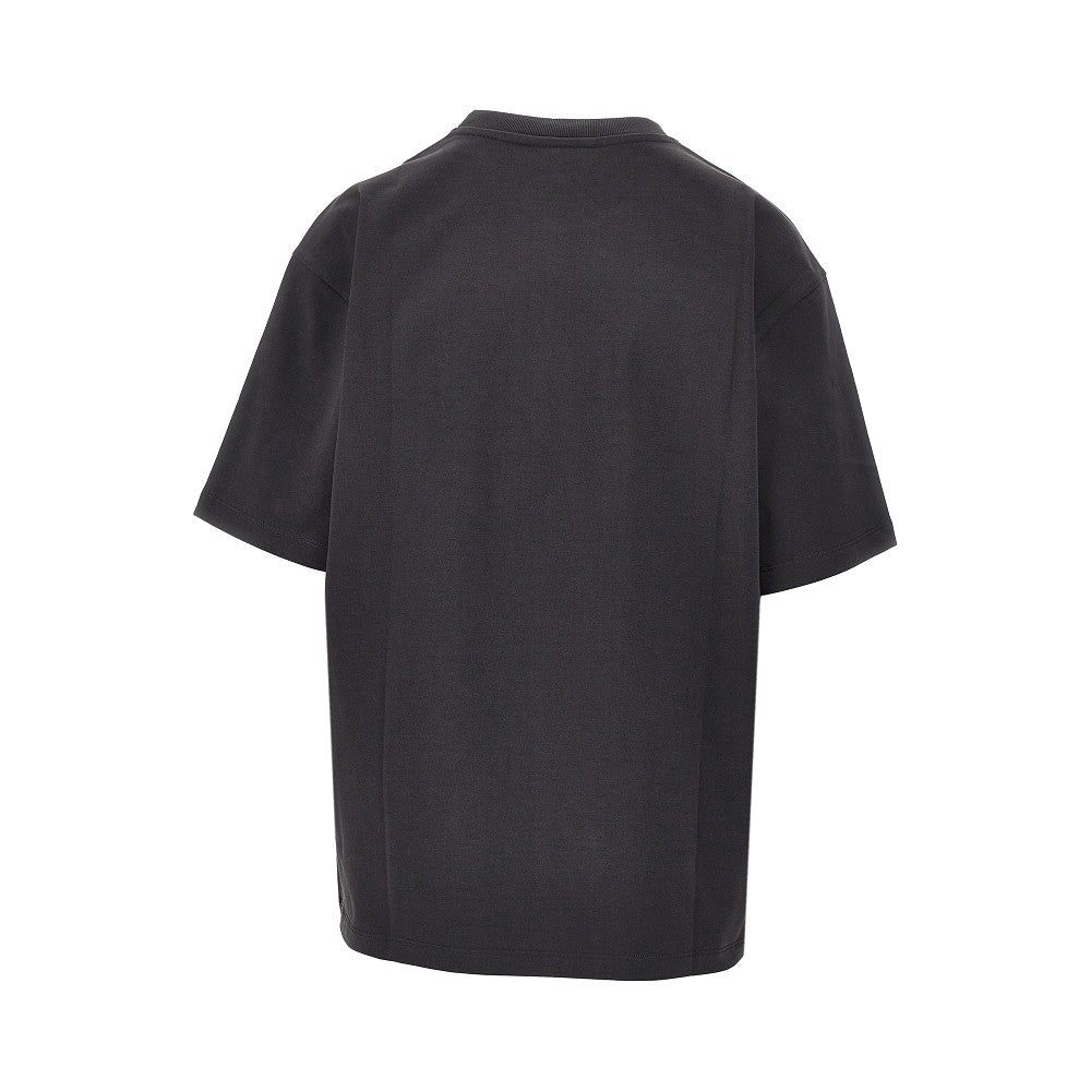Ganni Cotton T-shirt with 'Tiger' print