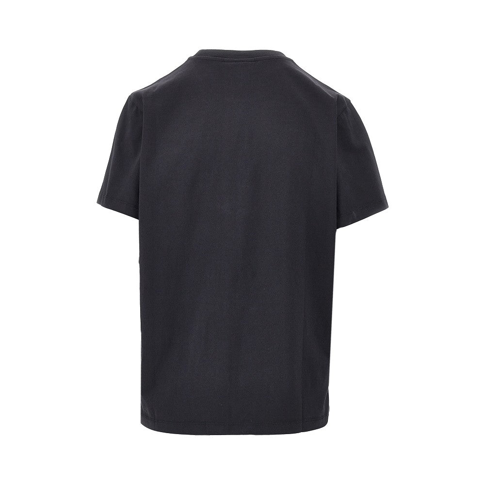 Ganni Cotton T-shirt with 'Strawberry' print