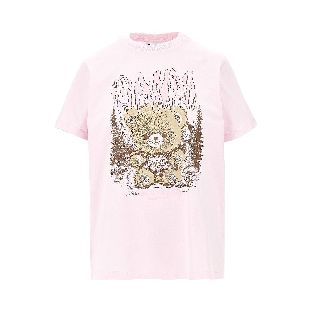 Ganni 'Forest Teddy' print T-shirt