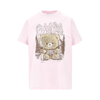 Ganni 'Forest Teddy' print T-shirt