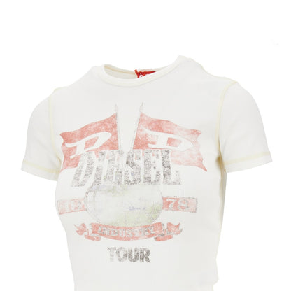 DIESEL Marsy' ribbed cotton T-shirt