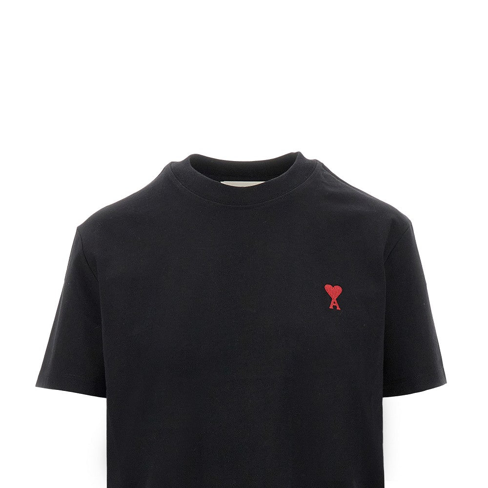 AMI Ami de Coeur embroidery T-shirt