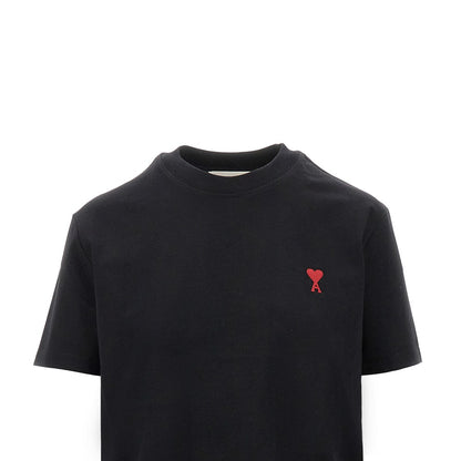 AMI Ami de Coeur embroidery T-shirt