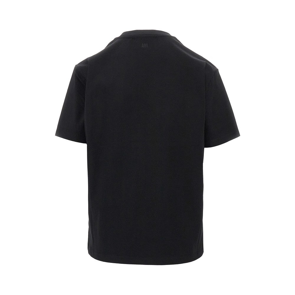 AMI Ami de Coeur embroidery T-shirt