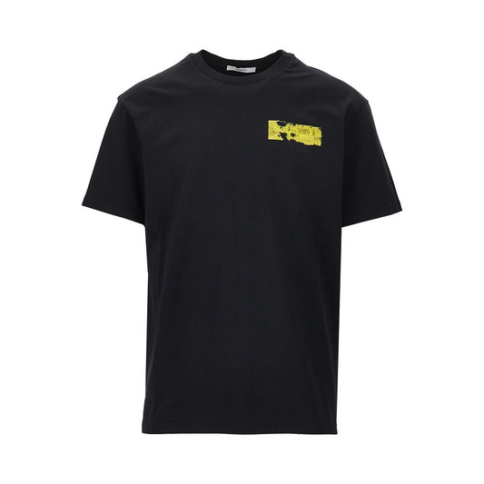 GIVENCHY Givenchy Paris Paint' print T-shirt