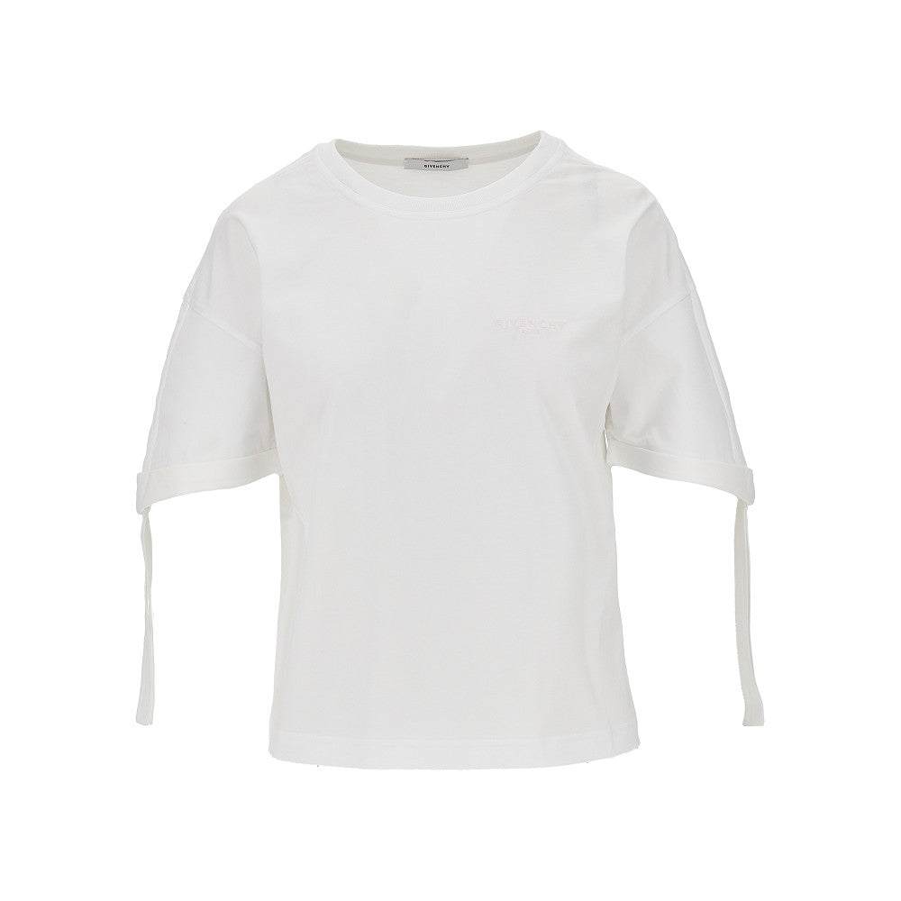 GIVENCHY Jersey T-shirt with logo embroidery