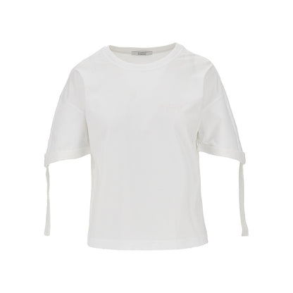 GIVENCHY Jersey T-shirt with logo embroidery